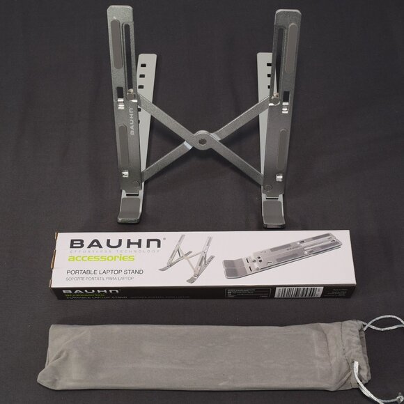 NEW Bauhn Portable Laptop Phone Tablet Stand Lightweight Aluminum 18” Device - Picture 1 of 13